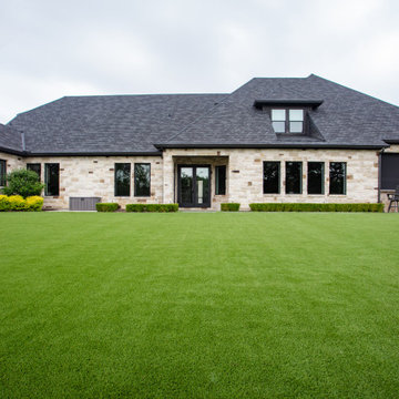 Artificial Grass Pool Project