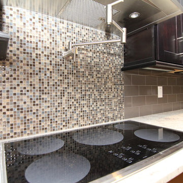 Mini Mosaic Tile Backsplash