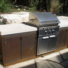 outdoor kitchen