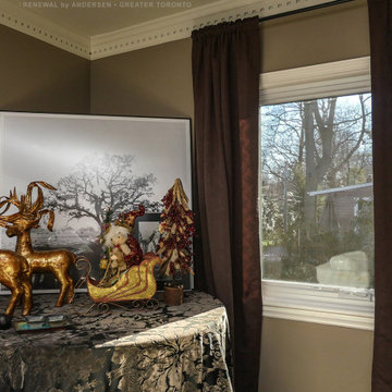 New White Casement Window in Wonderful Room - Renewal by Andersen Greater Toront