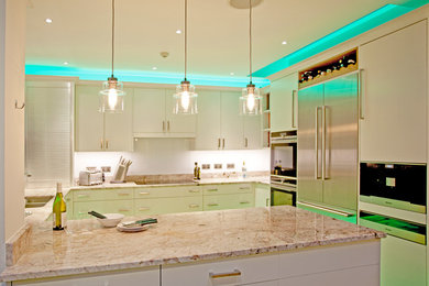 Photo of a contemporary kitchen in London.