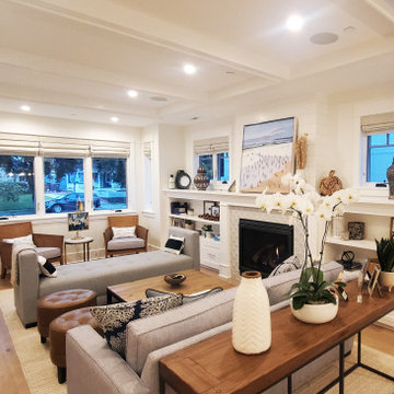 Contemporary Coastal Living Room