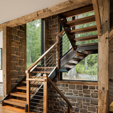 Wrightstown Modern Barn Conversion with Cottage Renovations