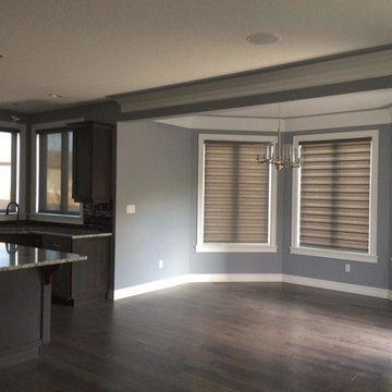 Kitchen & Living Area Window Treatments