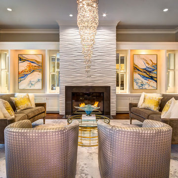 Transitional Living Room