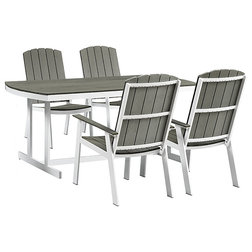 Contemporary Outdoor Dining Sets by VirVentures