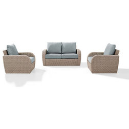 Tropical Outdoor Lounge Sets by Crosley Furniture
