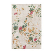 Surya Linnea LIA-1002 Area Rug, Neutral/Pink, 9'x13' Rectangle
