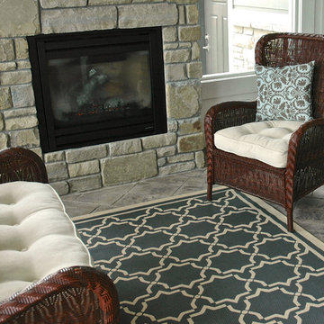 YBC All Season Porch - ElanG Media and Fireplace Control