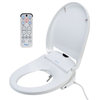 Brondell Swash 1000 Advanced Bidet Toilet Seat Elongated White With Remote