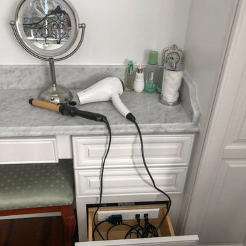 Powered Makeup Desk Drawer