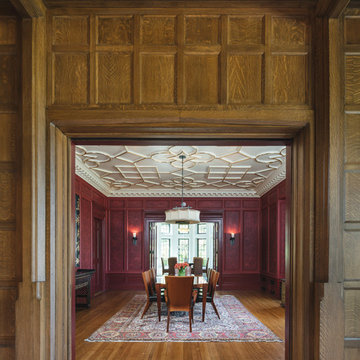 Albert E. Doyle Iconic Masterpiece - dining room as from the hall