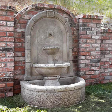 Custom Brick Garden Wall