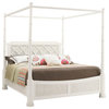 Tommy Bahama Ivory Key Prichards Queen Poster/Canopy Bed