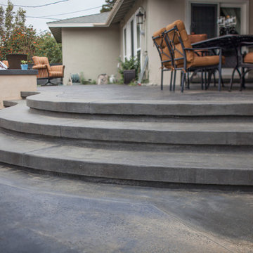 Stamped Concrete Steps