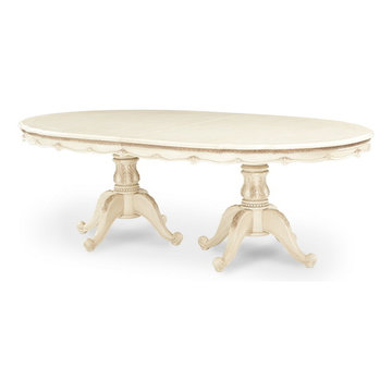 Lavelle Blanc Palatial Oval Dining Table