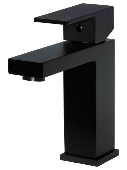 Meir Products Square Matte Black Basin Mixer Sku Mb01 Bathroom Sink Faucets