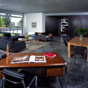 Hollywood Hills Residence featuring the VIOSKI Chicago I Sofa and Lounge
