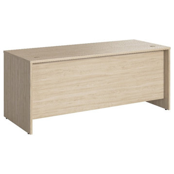 Bowery Hill 72W x 30D Office Desk in Natural Elm - Engineered Wood
