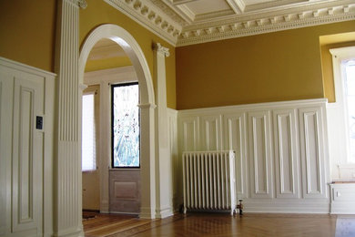 Large dining room photo in Seattle