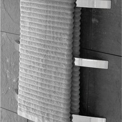 Kado Lux - 700 Curve Heated Towel Rail (Each) SS - Heated Towel Rails