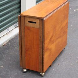 Vintage Teak Foldable Table and 4 Folding Chairs - Products