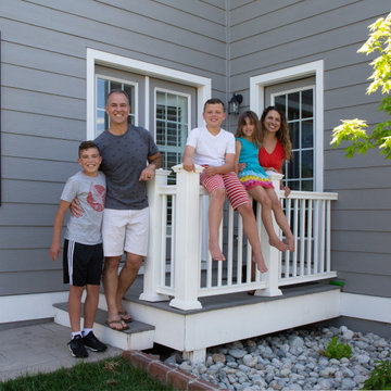 Partial Siding Replacement | Full House Painted