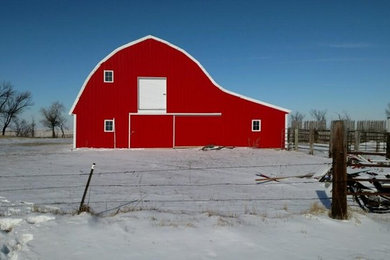 Example of a classic exterior home design in Other