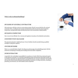 Developing a complete set of plans - Products