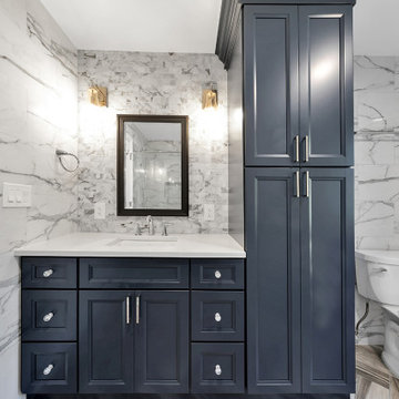 Elegant Marble Bathroom Remodeling