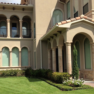Natural Stone Cantera Columns