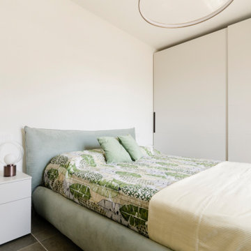 Camera da letto moderna e funzionale