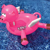 Pink Inflatable Flying Pig Swimming Pool Float 54"