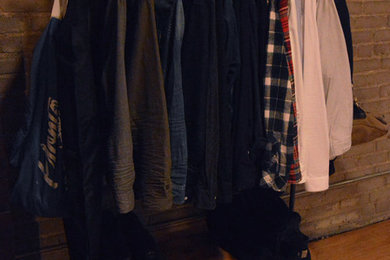Pipe clothing rack