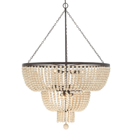 Crystorama Lighting Group 612 Rylee 12 Light 32"W Crystal - Forged Bronze