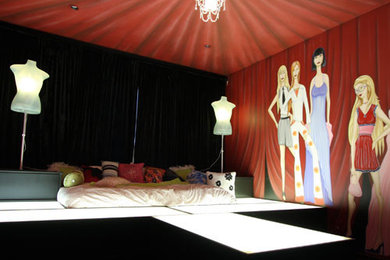 Example of a trendy kids' room design in Richmond