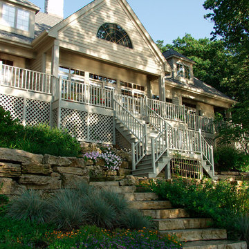 Natural Stone Landscaping including Flagstone and Bluestone Patios