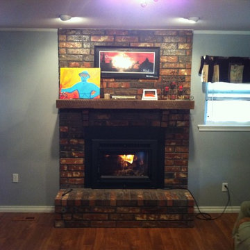Heat Producing Wood Burning Inserts