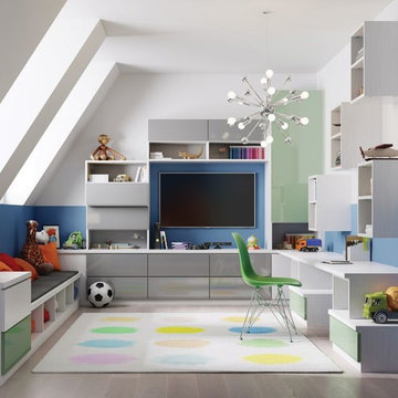 Cheery Attic Playroom