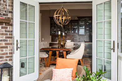 Inspiration for a timeless porch remodel in Atlanta