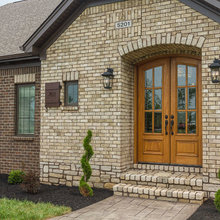 Brick and stone