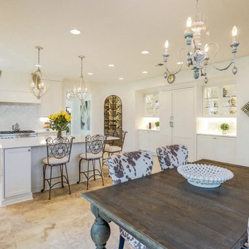 Breathtaking All White Kitchen in Herndon, VA
