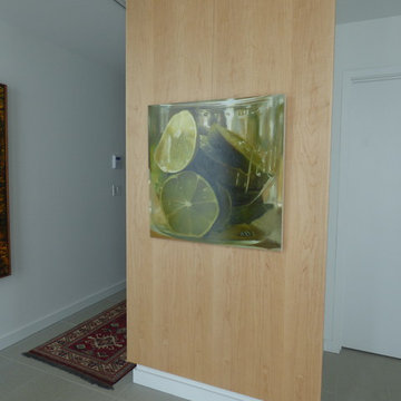 Northampton paneled living area