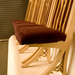 Teak and Maple Chairs - Dining Chairs
