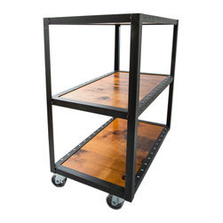 Industrial Bar Cart - Bar Carts