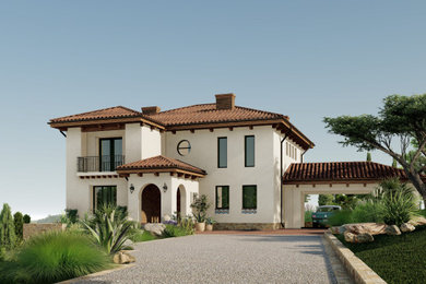 Villa Mediterra. Коттедж в средиземноморском стиле