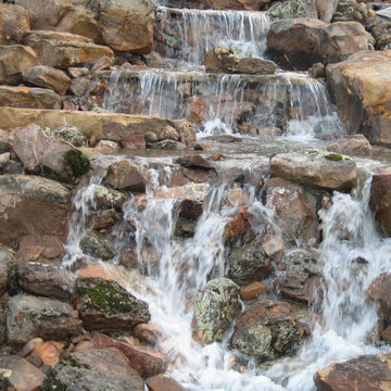 Pondless waterfalls