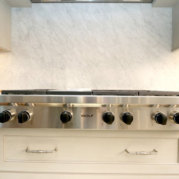 Wolf Cooktop and Wall Oven Provide Ultimate Function to this Kitchen
