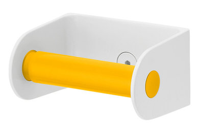 Toilet Roll Holder, Yellow