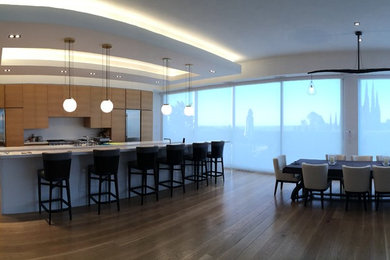 Kitchen - modern kitchen idea in Los Angeles